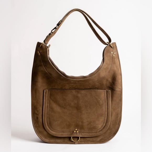 Jerome Dreyfuss Handbags - Jerome Dryfuss-NWOT- Edgar brown goatskin nubuck shoulder/crossbody